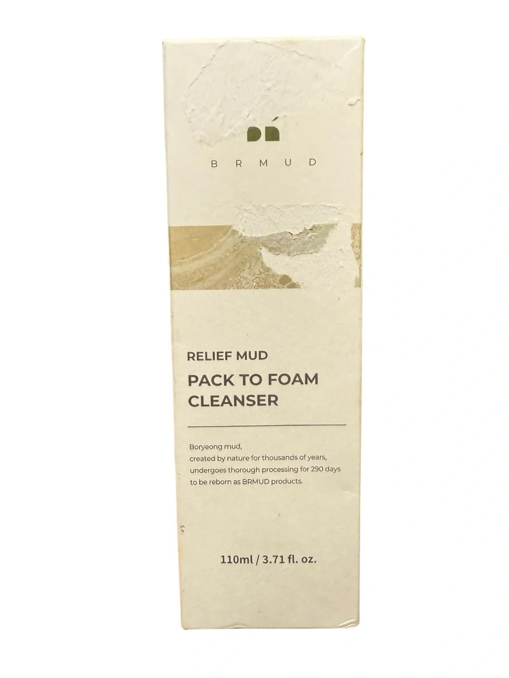 BRMUD‎ Relief Mud Pack to Foam Cleanser